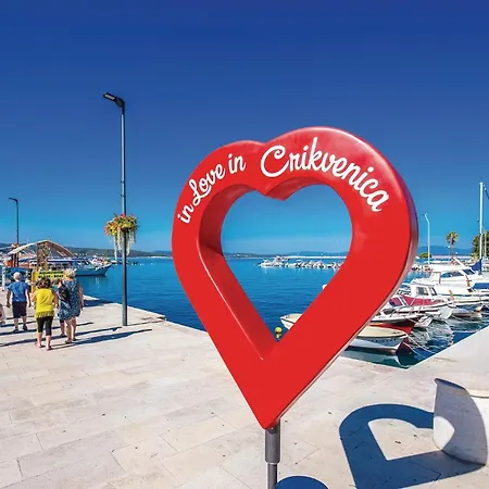 Magnifique Maison à Avec Wi-fi Hébergement de vacances Crikvenica